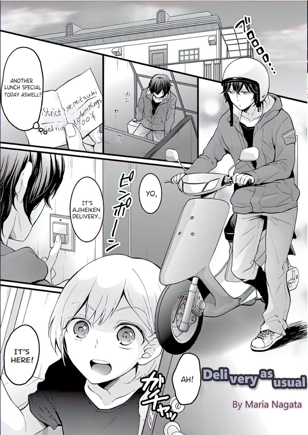 Hentai Manga Comic-Delivery As Usual-Read-1